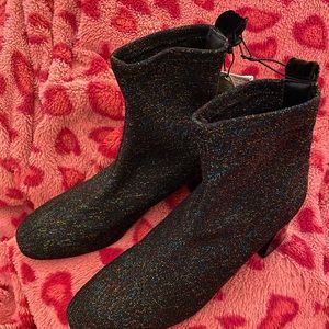 Zara Trafaluc stretch sock bootie